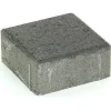 Hot Rudus Pihakivi Kartanonoppa 60 138x138x60 mm sileä musta