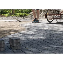 Clearance Rudus Pihakivi Kartanonupu 60 viisteetön 207x137x60 mm profiloitu antiikki musta