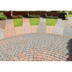Best Rudus Pihakivi Klassikko iso kaarre 80 110x115x80 mm sileä punamusta