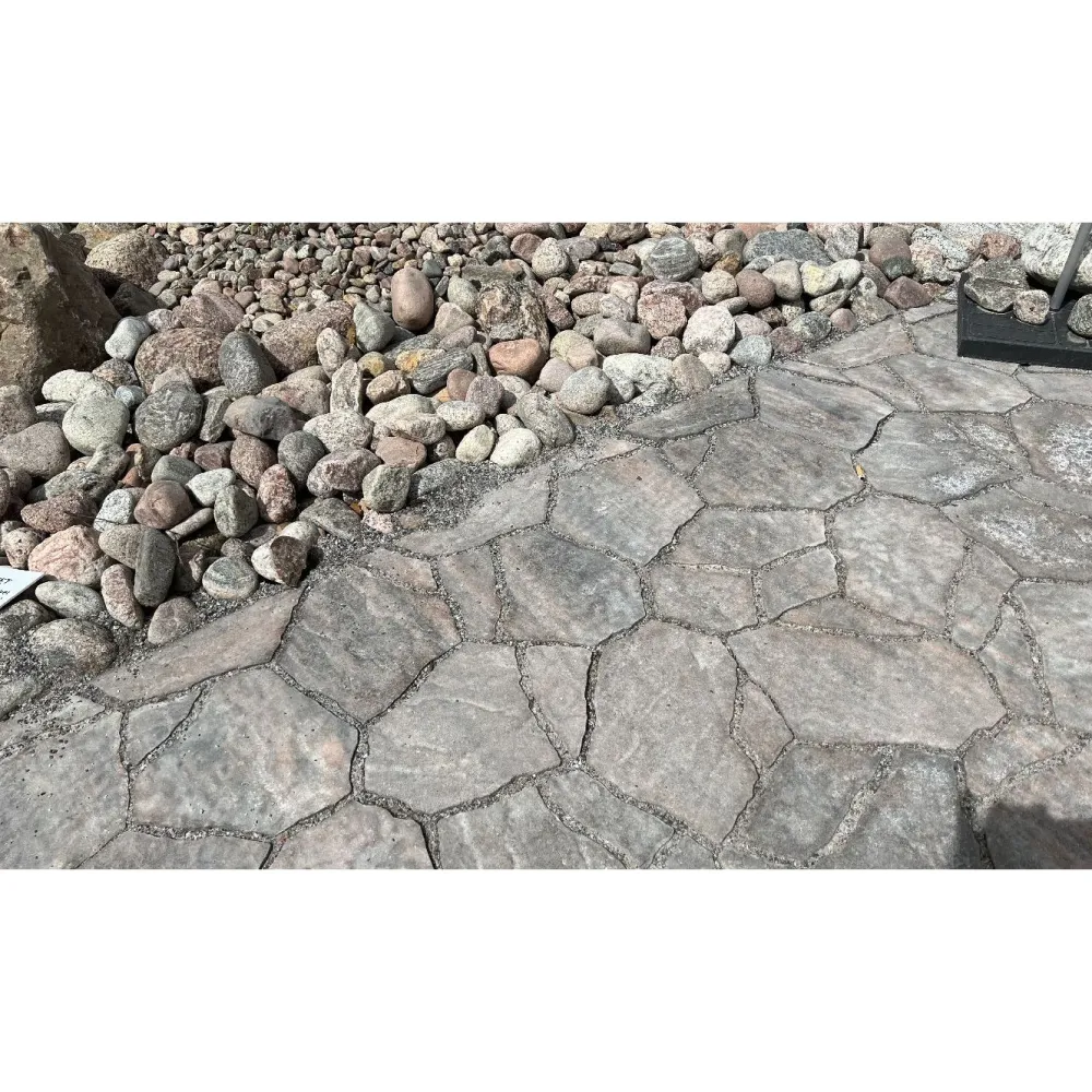 Hot Rudus Pihakivi Luotokivi 336x246x80 mm profiloitu hiili