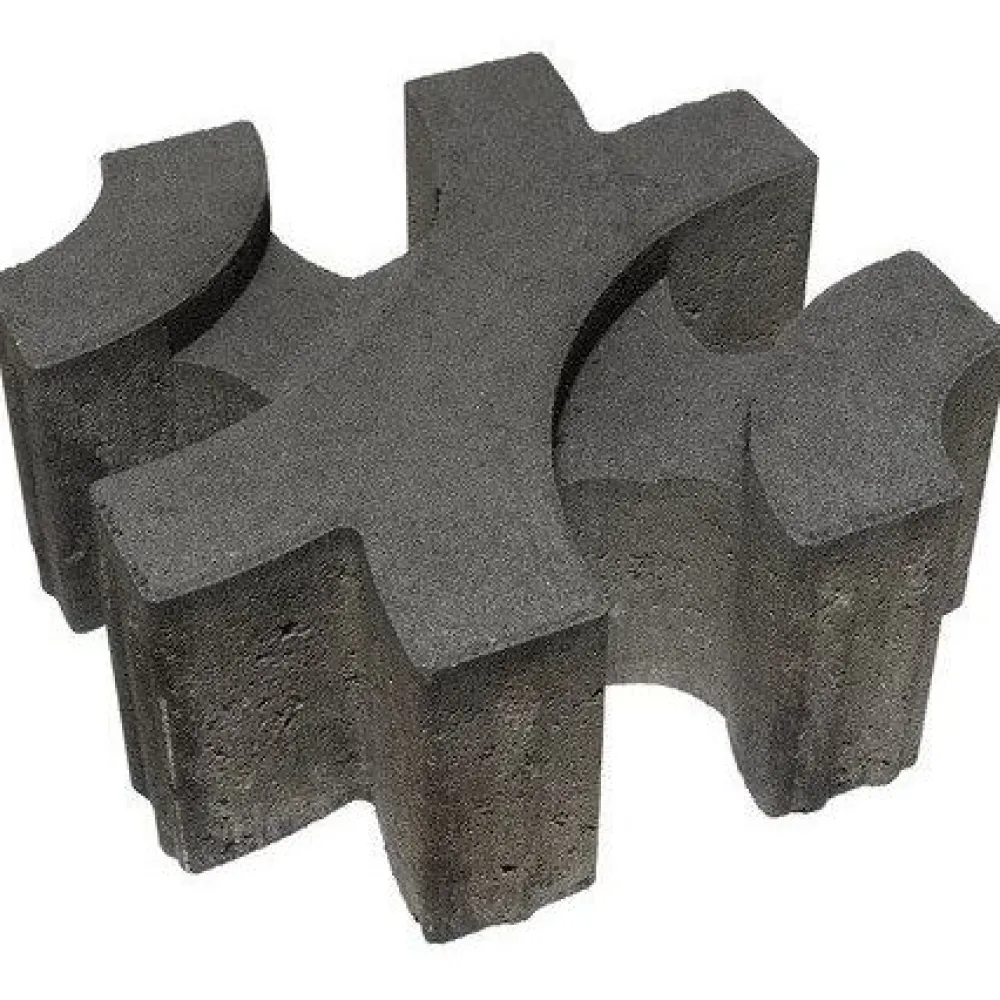 Discount Rudus Pihakivi Riimukivi 300x300x120 mm sileä musta