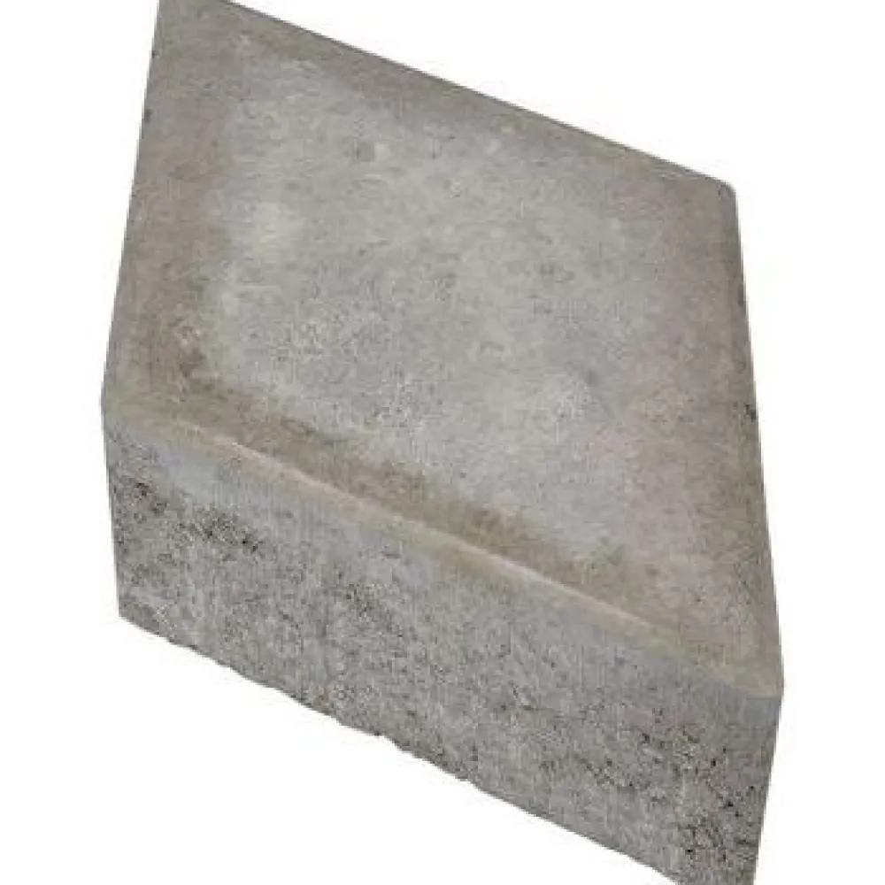 Online Rudus Pihakivi Rombakivi 80 334x197x80 mm sileä harmaa