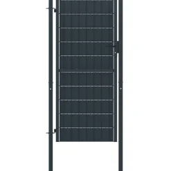 FinePRICE Pihaportti teräs 100x164cm antrasiitti