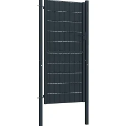 FinePRICE Pihaportti teräs 100x164cm antrasiitti