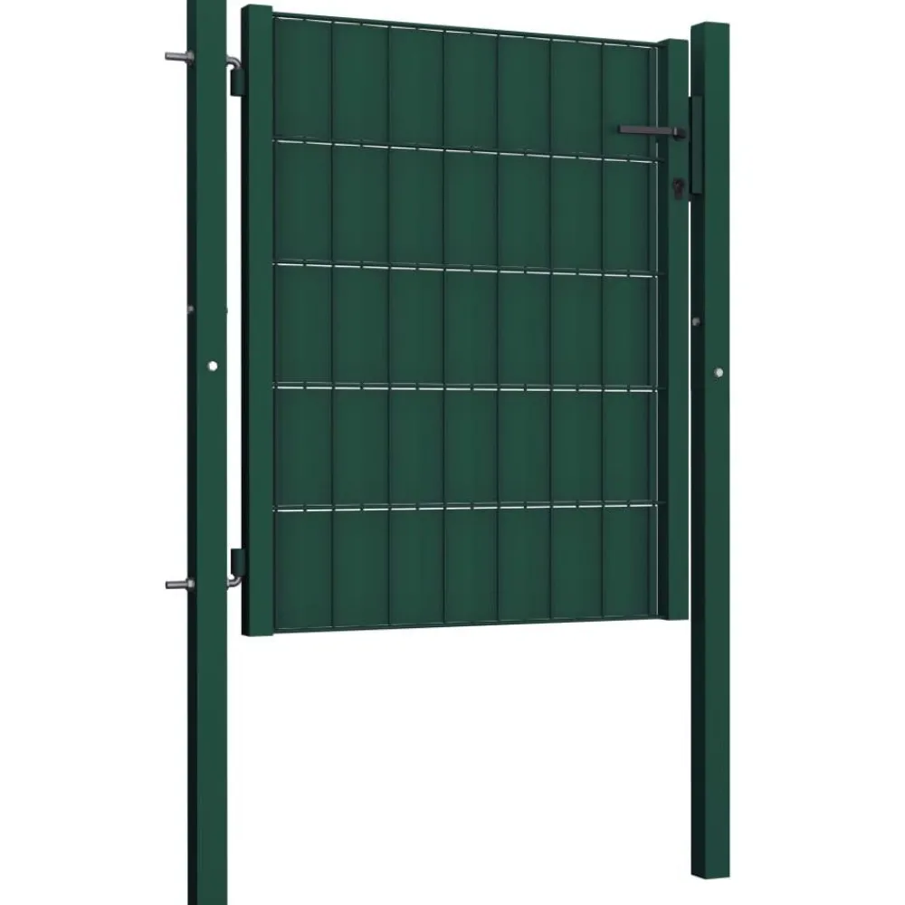 Online FinePRICE Pihaportti teräs 100x81cm vihreä
