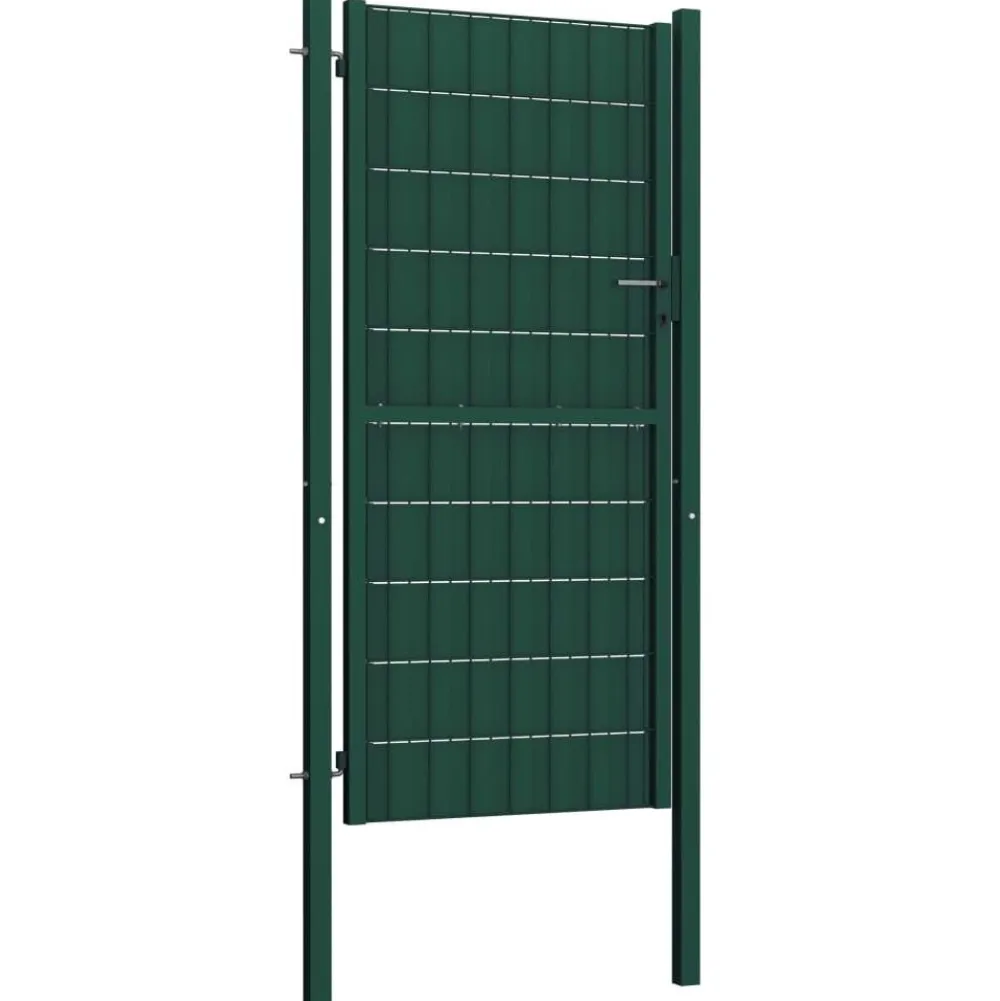 Best FinePRICE Pihaportti teräs 100x164cm vihreä
