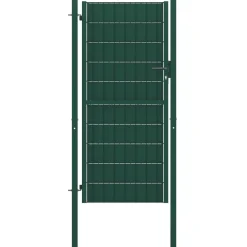 FinePRICE Pihaportti teräs 100x124cm vihreä