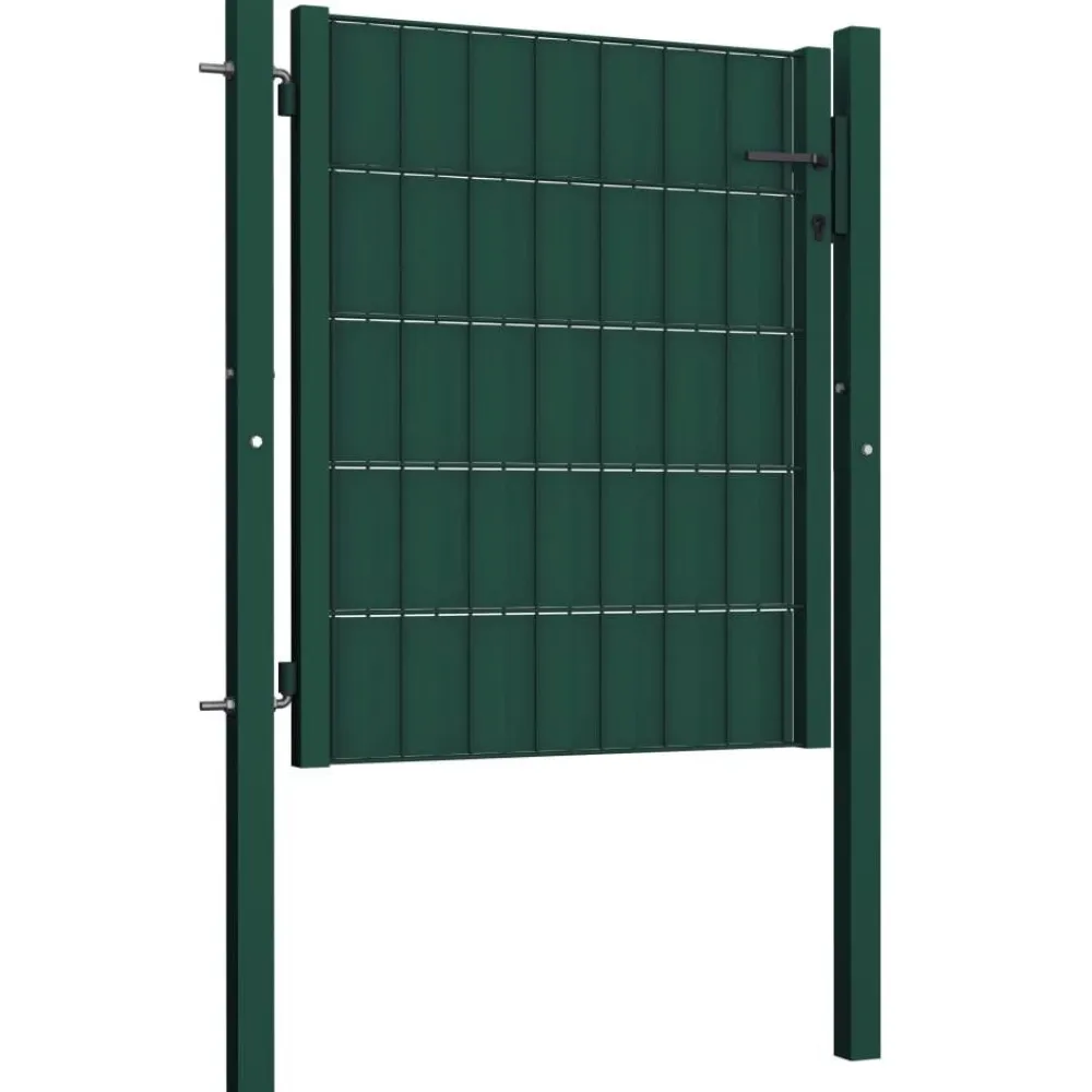 Discount FinePRICE Pihaportti teräs 101x100cm vihreä