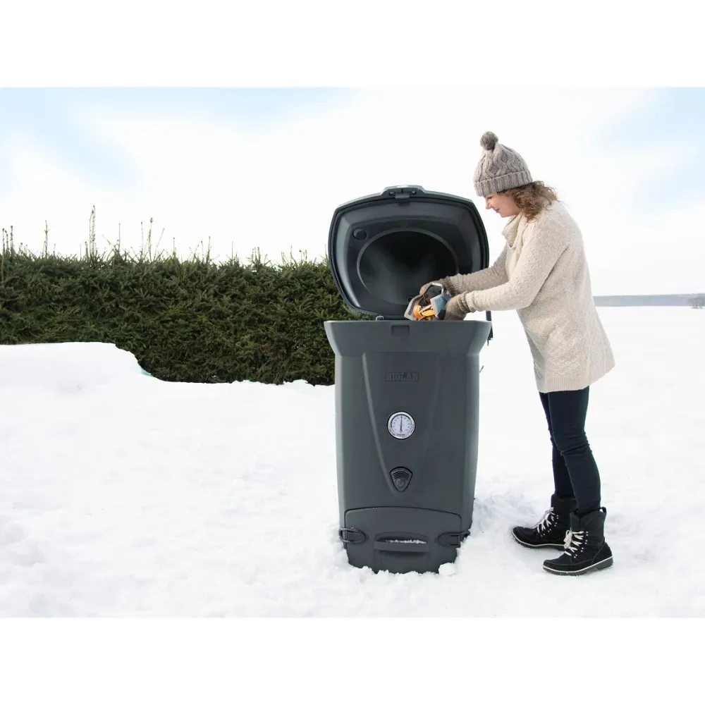 Hot Biolan Pikakompostori 220 Eco tummanharmaa