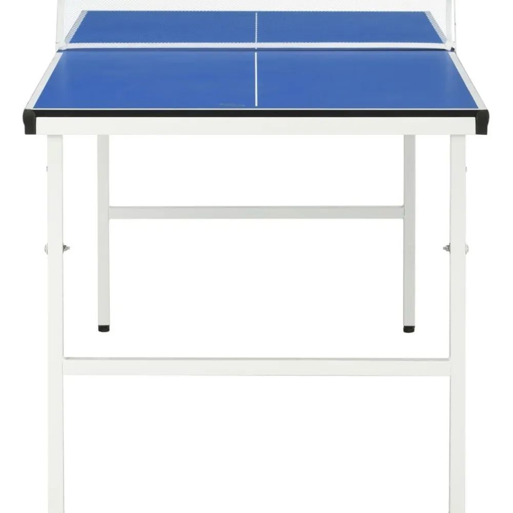 Hot FinePRICE Pingispöytä verkolla, 152x76x66cm, sininen