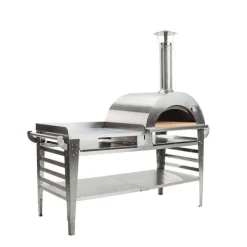 Best GrillSymbol Pizzauuni Pizzo XL Inox, pöydällä, , 180x81x182cm