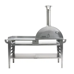 Best GrillSymbol Pizzauuni Pizzo XL Inox, pöydällä, , 180x81x182cm