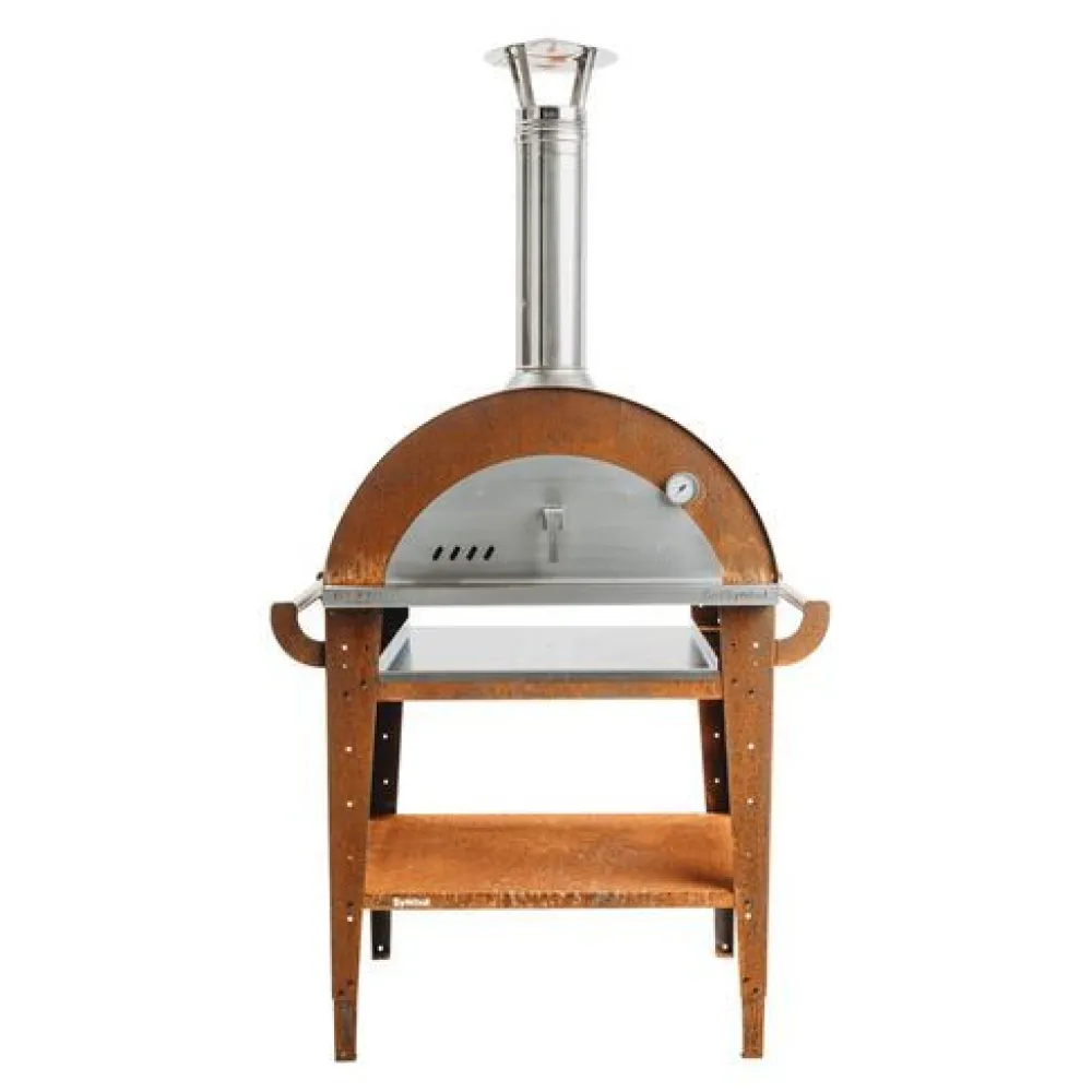Discount GrillSymbol Pizzauuni Pizzo Inox, 80x81x96cm