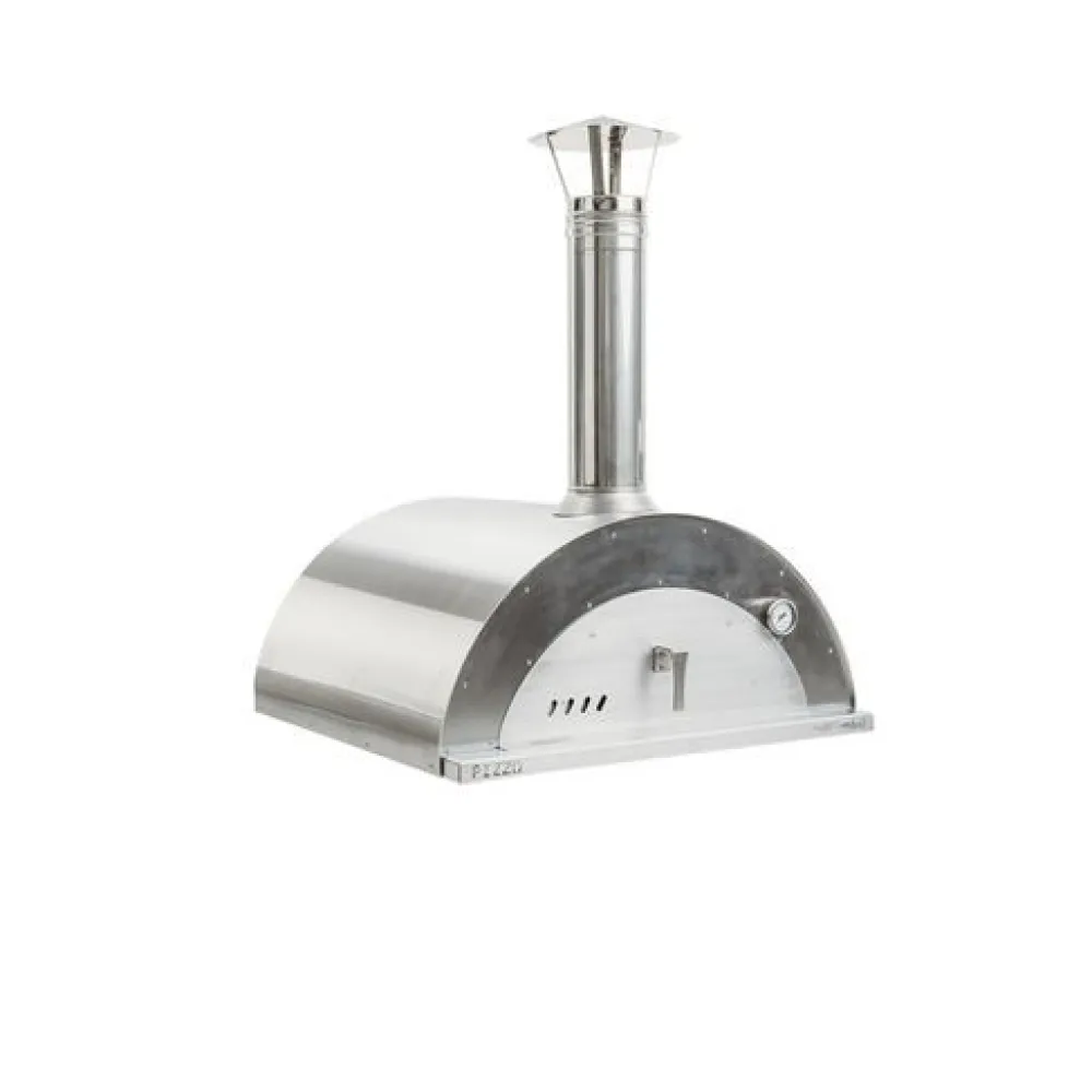 Discount GrillSymbol Pizzauuni Pizzo Inox, 80x81x96cm