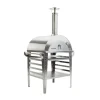 Best GrillSymbol Pizzauuni Pizzo Inox, jalustalla, 100x81x182cm