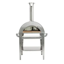 Best GrillSymbol Pizzauuni Pizzo Inox, jalustalla, 100x81x182cm