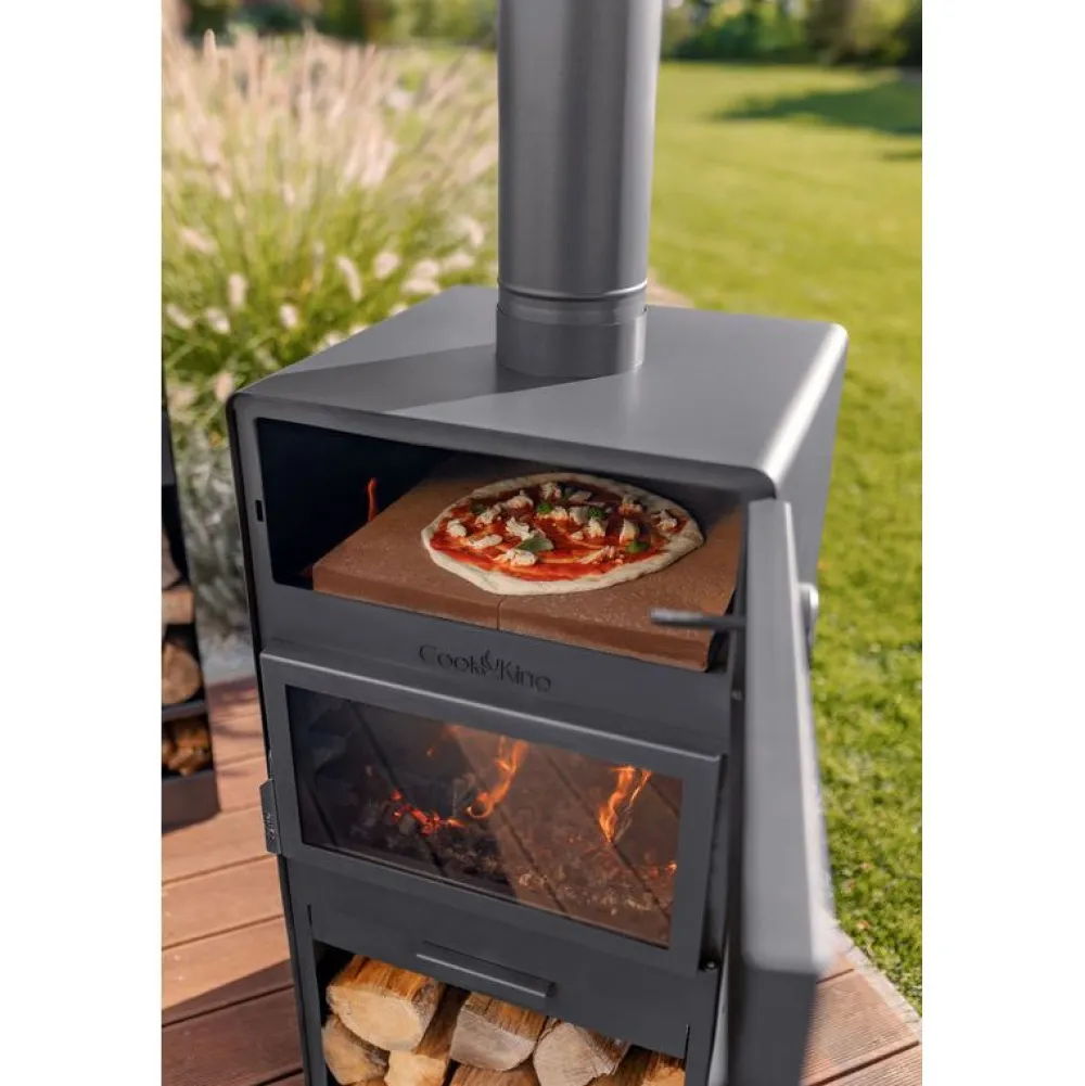 JABO Pizzauuni Vento 50x43x150 cm