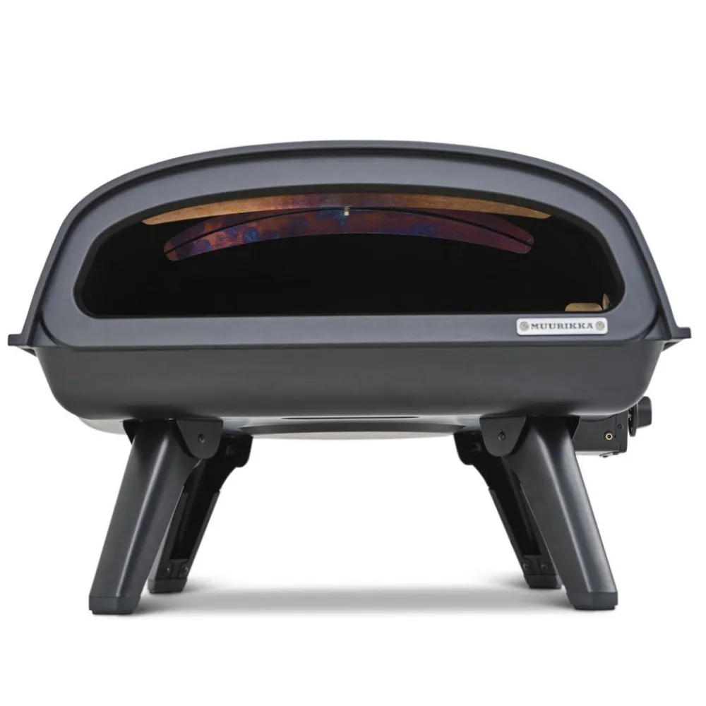 New Muurikka Pizzauuni 16", kaasu, musta