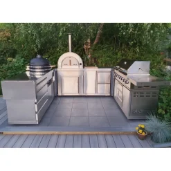 Hot Myoutdoorkitchen Pizzauuni Classic Line Stainless Naples, puulämmitteinen, rst