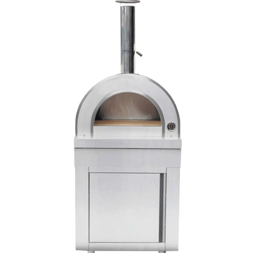 Hot Myoutdoorkitchen Pizzauuni Classic Line Stainless Naples, puulämmitteinen, rst