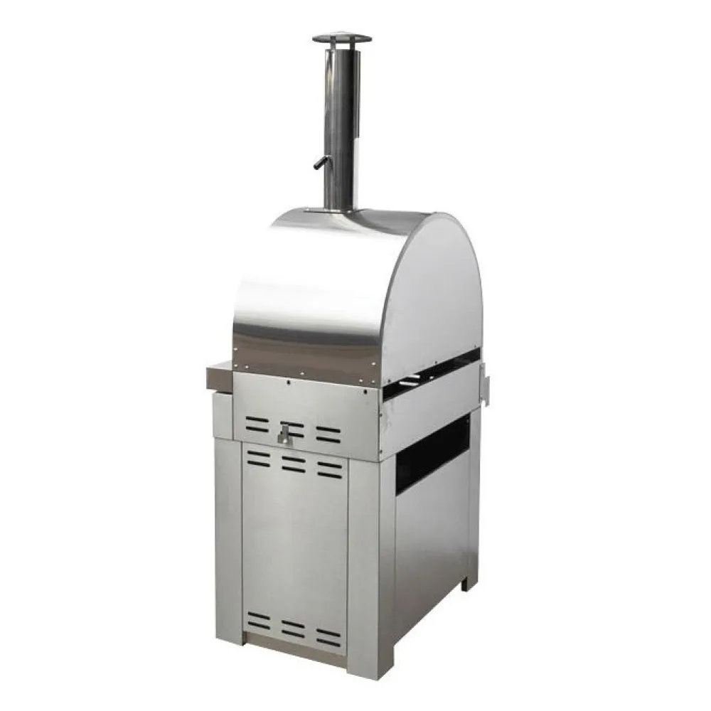 Hot Myoutdoorkitchen Pizzauuni Classic Line Stainless Naples, puulämmitteinen, rst
