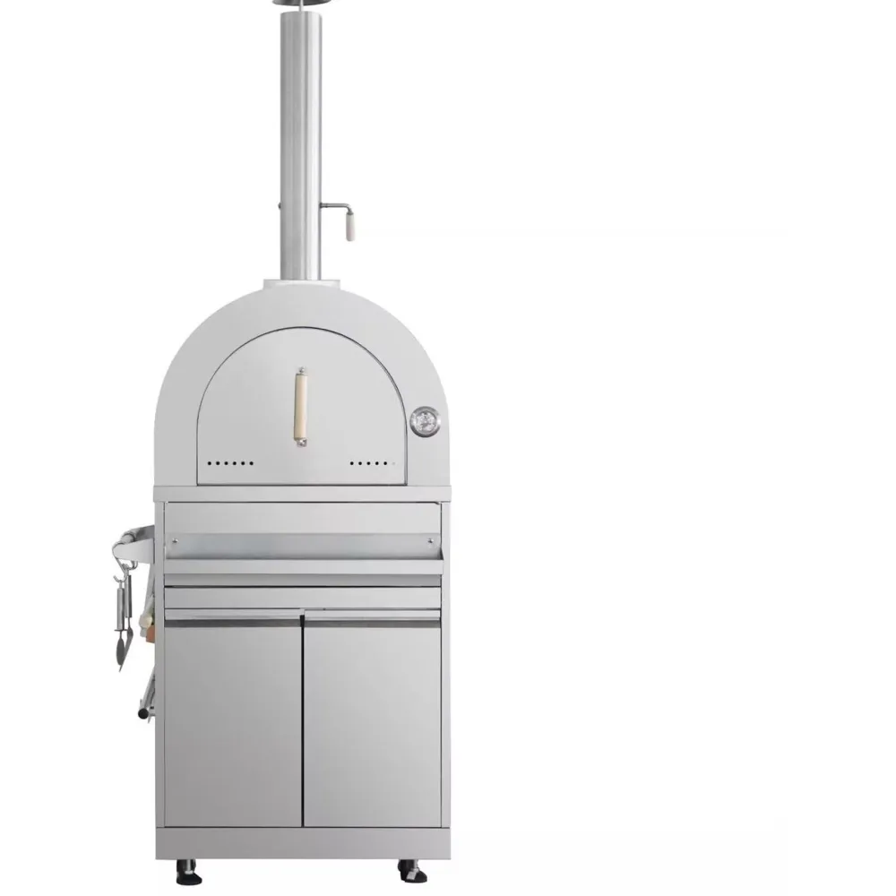 Hot Myoutdoorkitchen Pizzauuni Inox Range, puulämmitteinen, rst