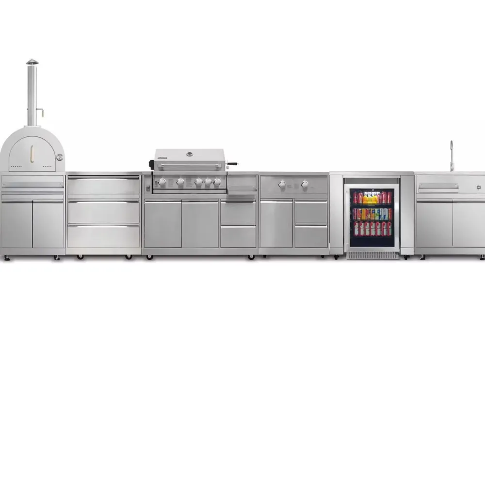 Hot Myoutdoorkitchen Pizzauuni Inox Range, puulämmitteinen, rst