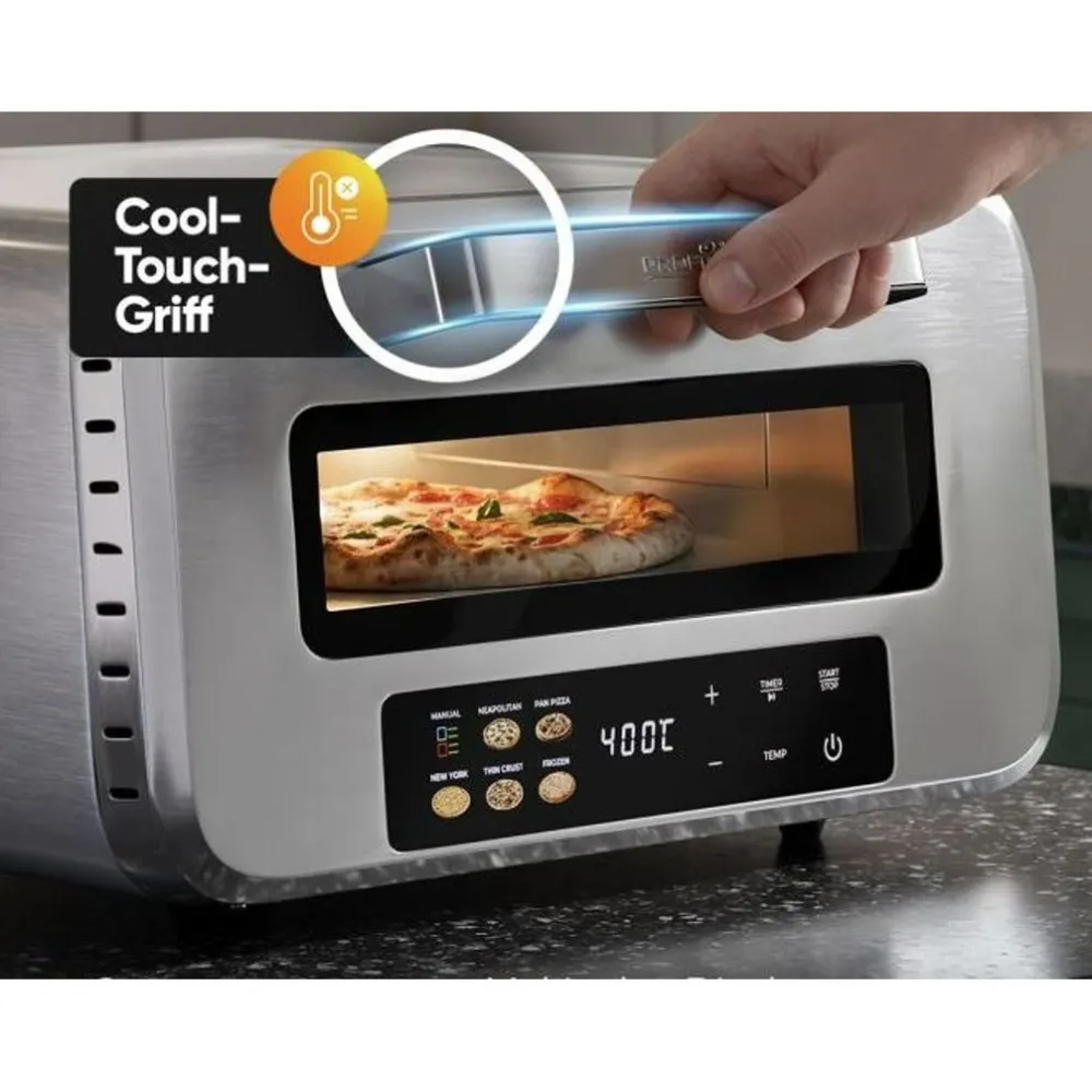 Online ProfiCook Pizzauuni PCPO1323, ruostumaton teräs