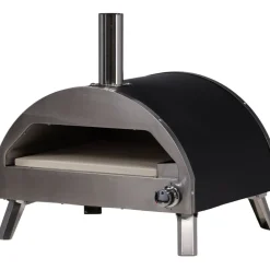 Best Venture Home Pizzauuni Kerang, kaasulämmitteinen, hopea