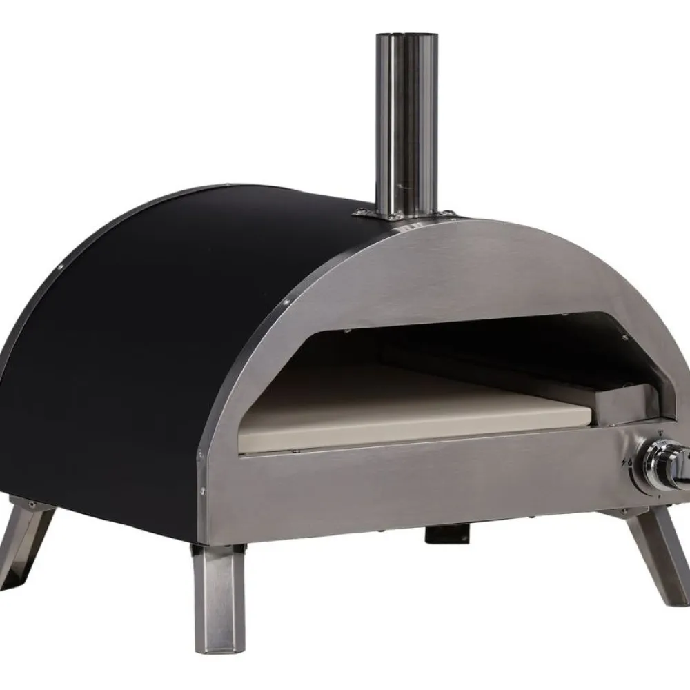 Best Venture Home Pizzauuni Kerang, kaasulämmitteinen, hopea