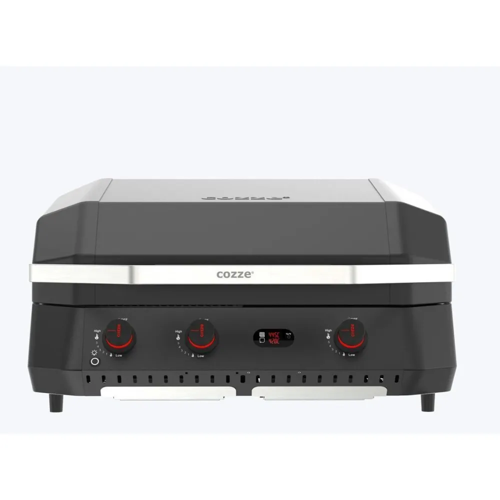 Hot Cozze Plancha ja kaasugrilli G-800 Combo, 3 poltinta