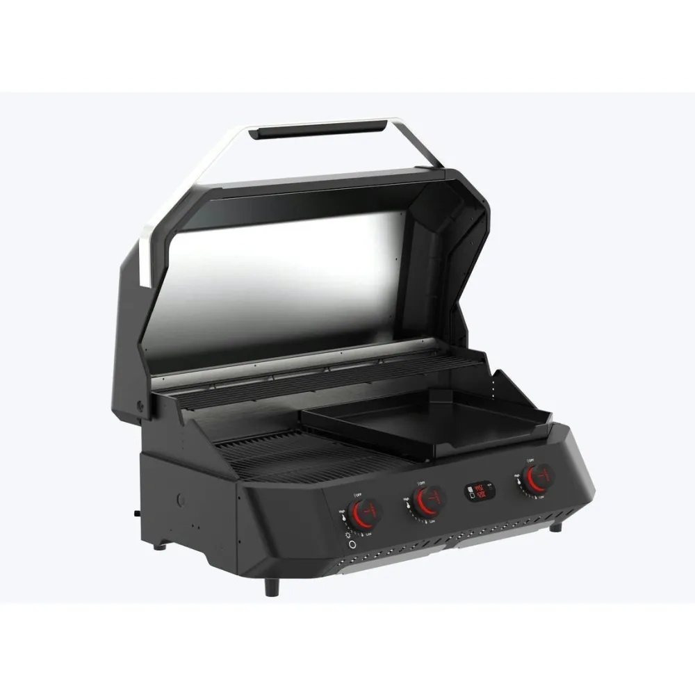 Hot Cozze Plancha ja kaasugrilli G-800 Combo, 3 poltinta