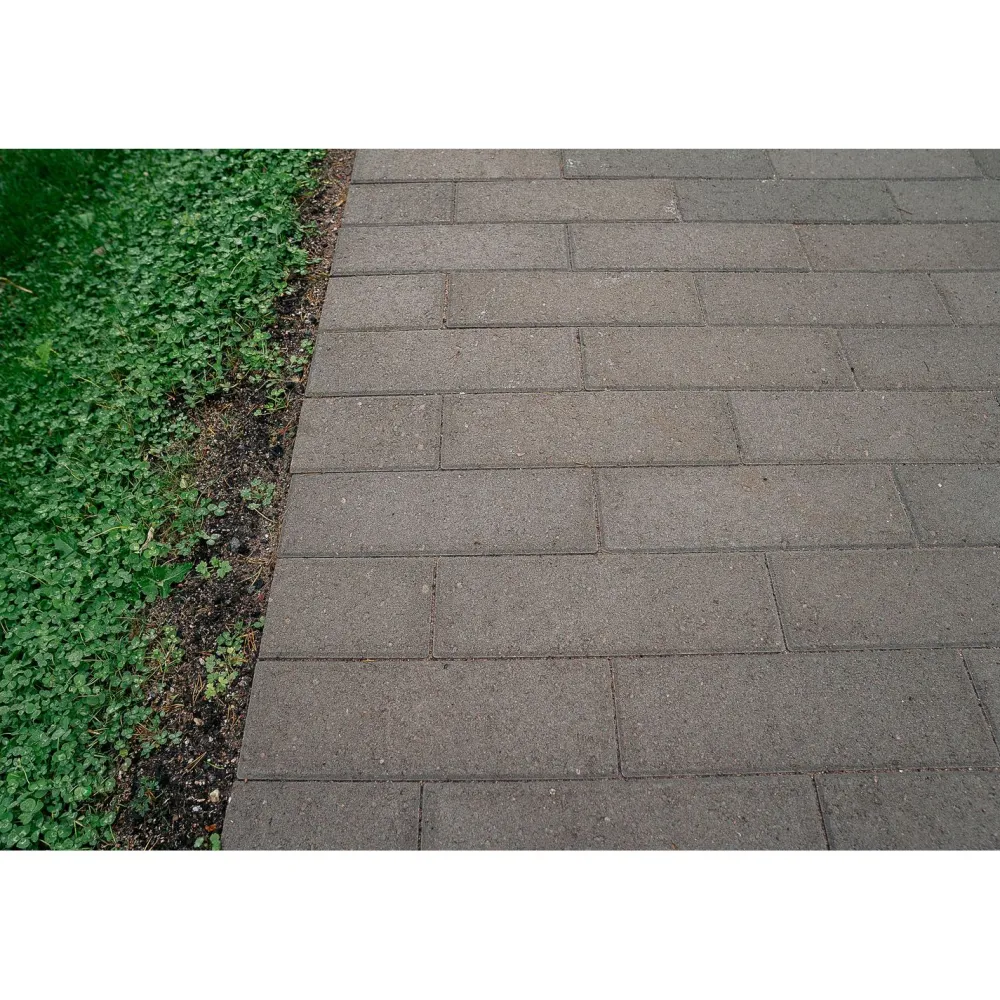 New Betonilaatta Päällystekivi Halkokivi 418x138x80 mm harmaa