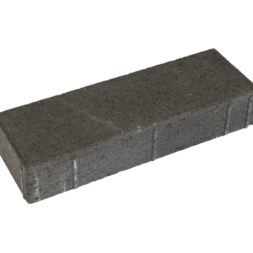 Discount Betonilaatta Päällystekivi Halkokivi 418x138x80 mm musta
