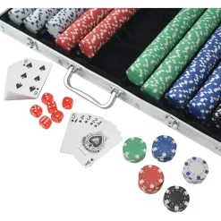 New FinePRICE Pokerisarja 1000 pelimerkkiä alumiini