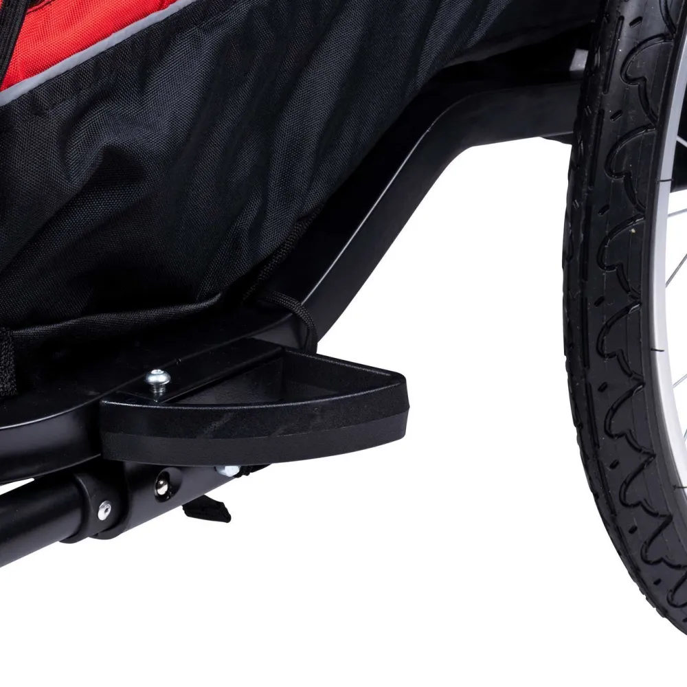 Outlet Trekker Polkupyörän peräkärry Pro, 1-2 lapselle, 40 kg