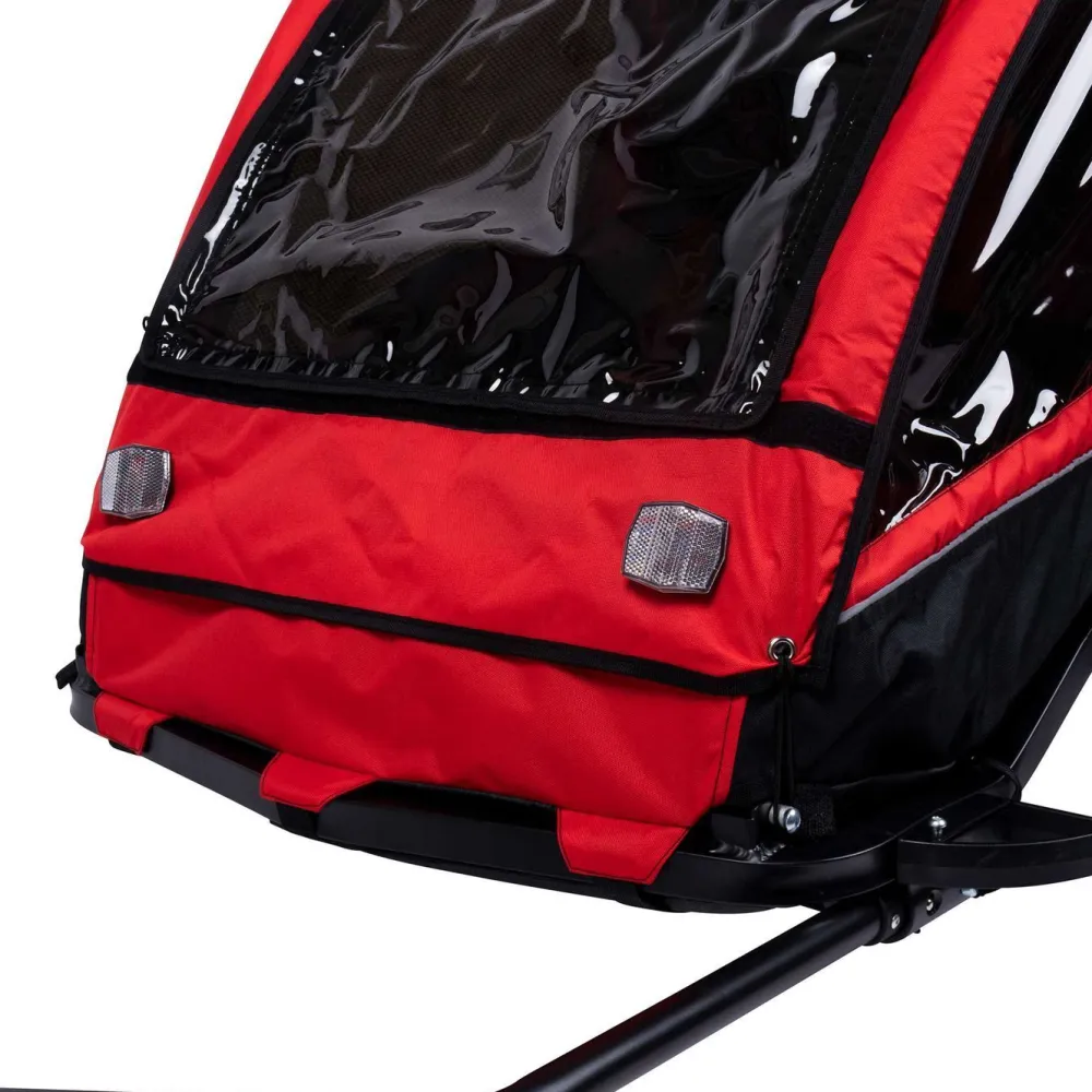 Outlet Trekker Polkupyörän peräkärry Pro, 1-2 lapselle, 40 kg