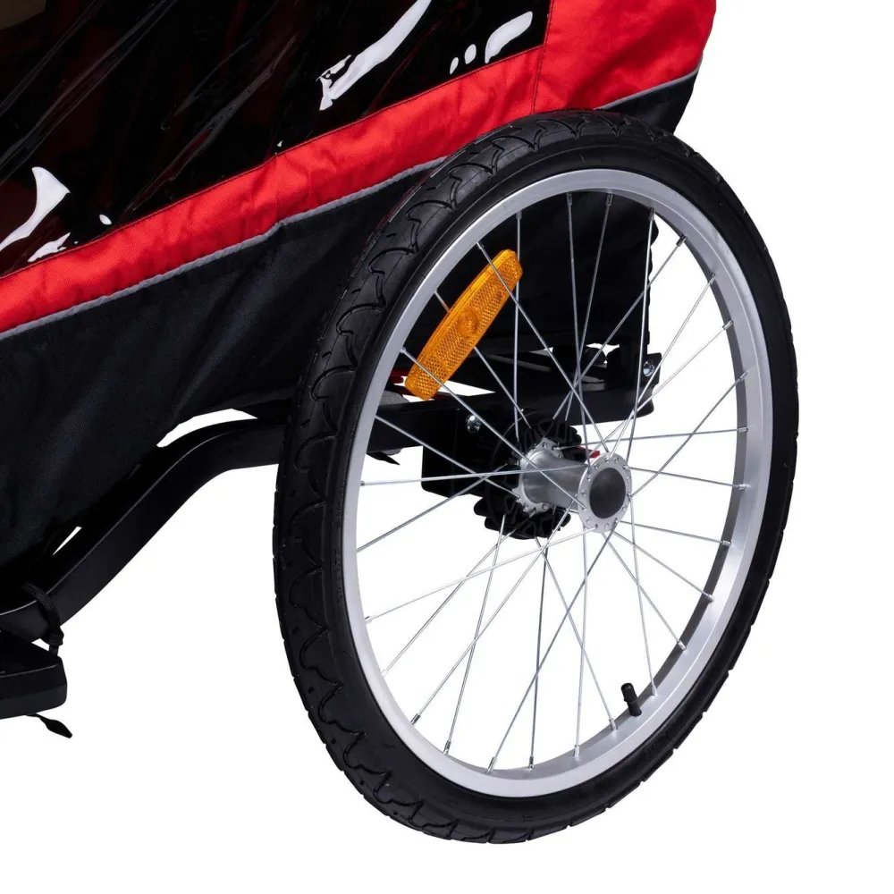 Outlet Trekker Polkupyörän peräkärry Pro, 1-2 lapselle, 40 kg