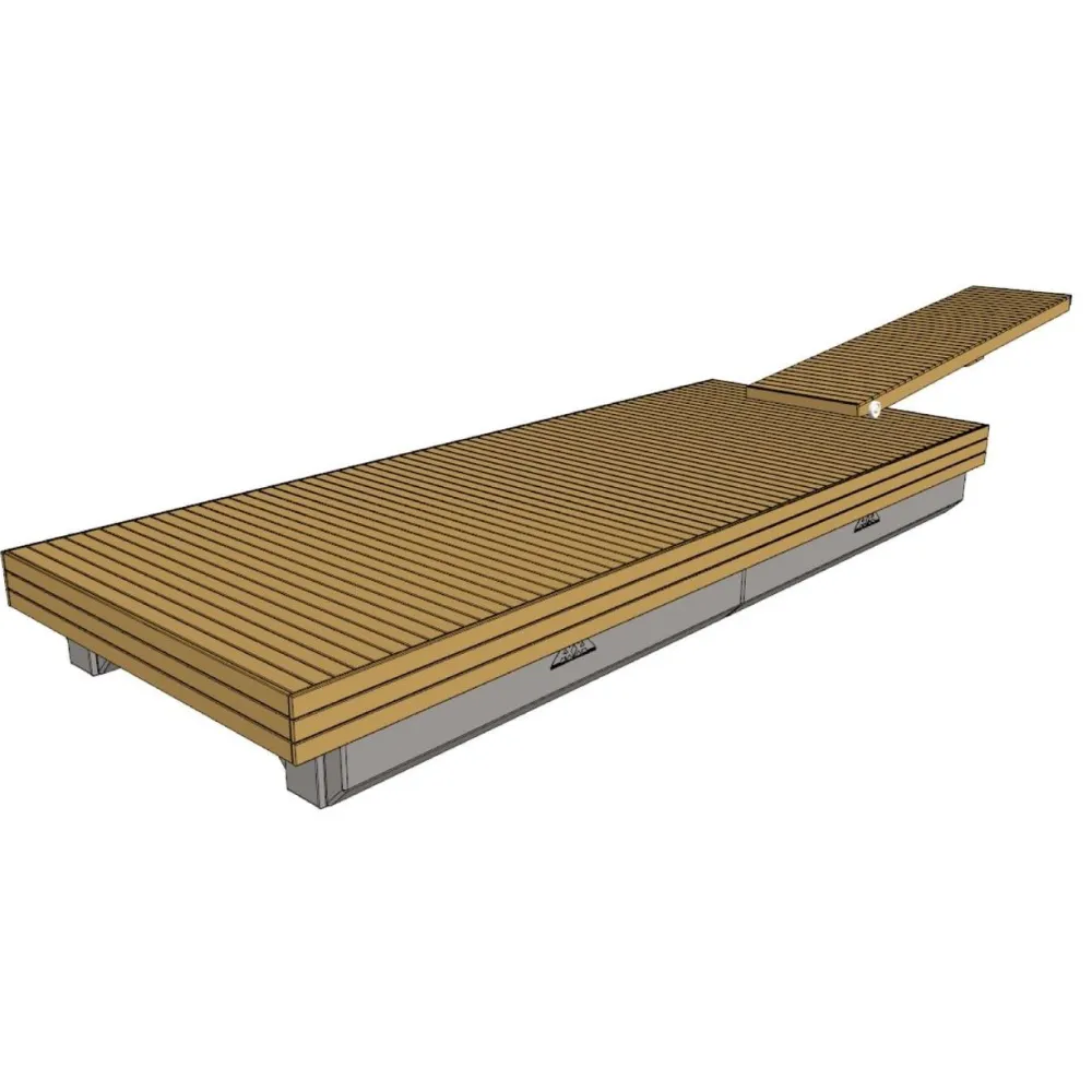 Hot Axxa Ponttoni AK-36, 1062L, 360x60x60cm