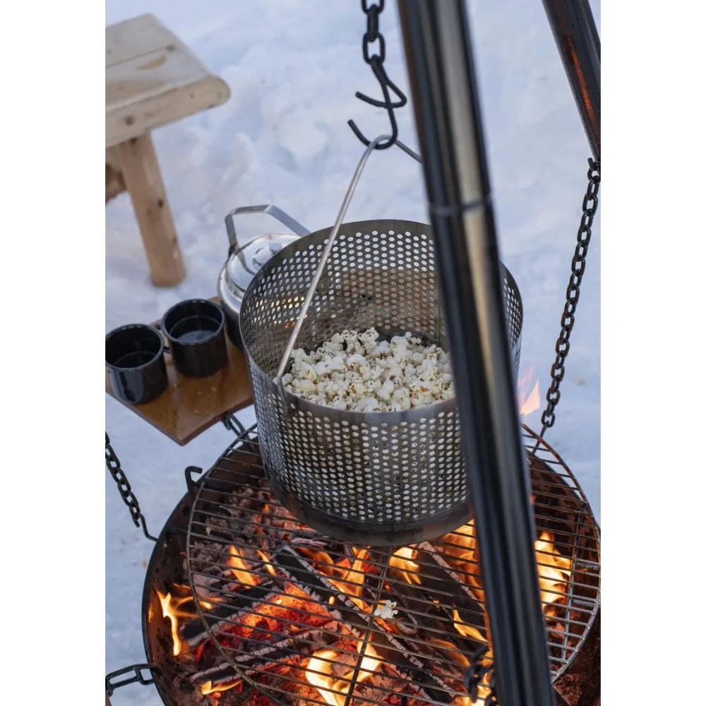 Sale Espegard Popcorn-pata , 10L, ruostumaton teräs