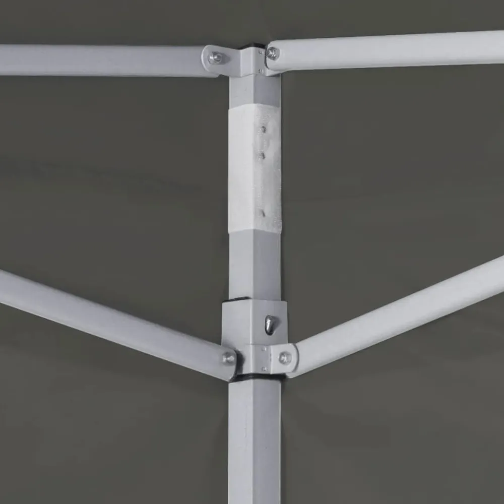 Outlet FinePRICE Pop-up teltta kokoontaitettava seinillä 3x3m antrasiitti