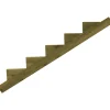 Outlet Tammiston puu Porrasrunko 5-askelmainen painekyllästetty vihreä