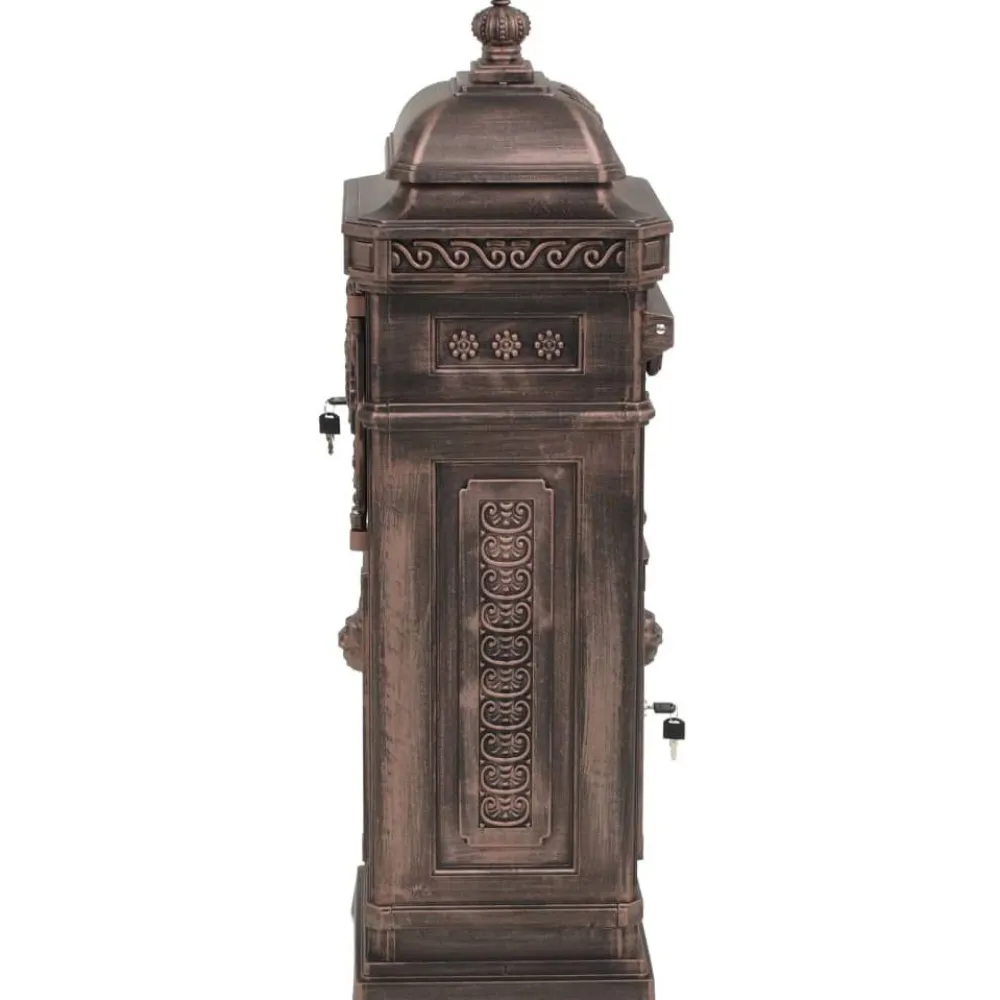 Sale FinePRICE Postilaatikko alumiini vintagetyyli ruostumaton pronssi