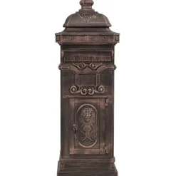Sale FinePRICE Postilaatikko alumiini vintagetyyli ruostumaton pronssi