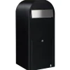 Discount Bobi Postilaatikko Jumbo 80x32x35 cm musta RAL9005 rst-luukku