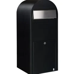 Discount Bobi Postilaatikko Jumbo 80x32x35 cm musta RAL9005 rst-luukku