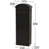 Clearance Habo Postilaatikko 9445b musta