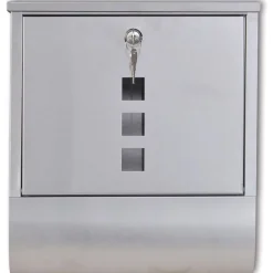 Sale FinePRICE Postilaatikko ruostumattomasta teräksestä 335x105