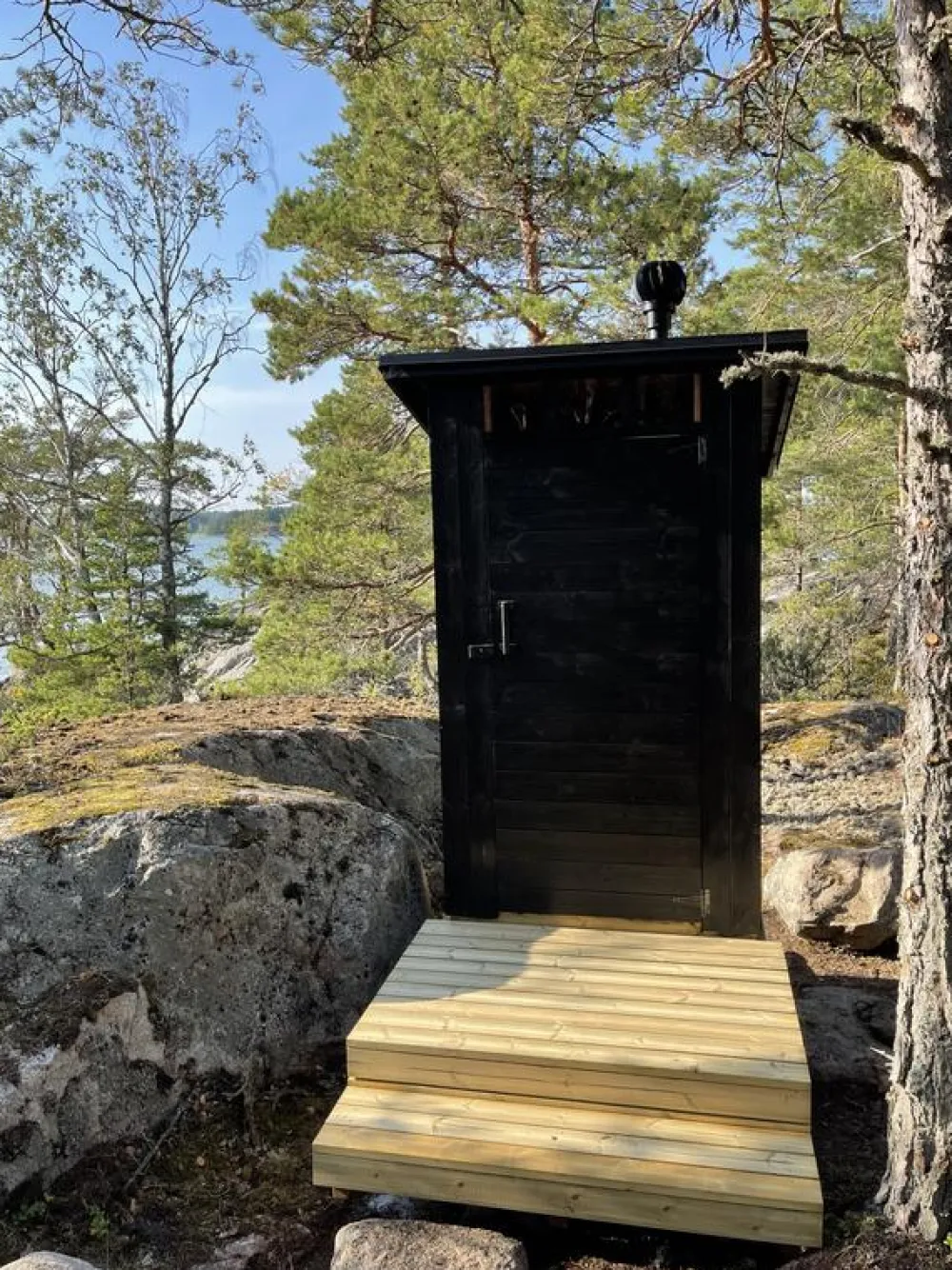 Online Biolan PremiumPuucee-paketti VOL1.1. 1.5m², sis. Miljöökoriste Puucee ja Kompostikäymälä Eco