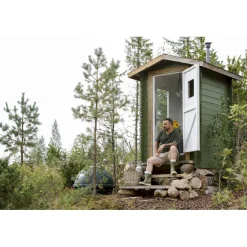 Clearance Kekkilä ProPuucee-paketti 1,7 m² sis. Lillevilla Toilet 13 ja Tehokäymälä 230 l